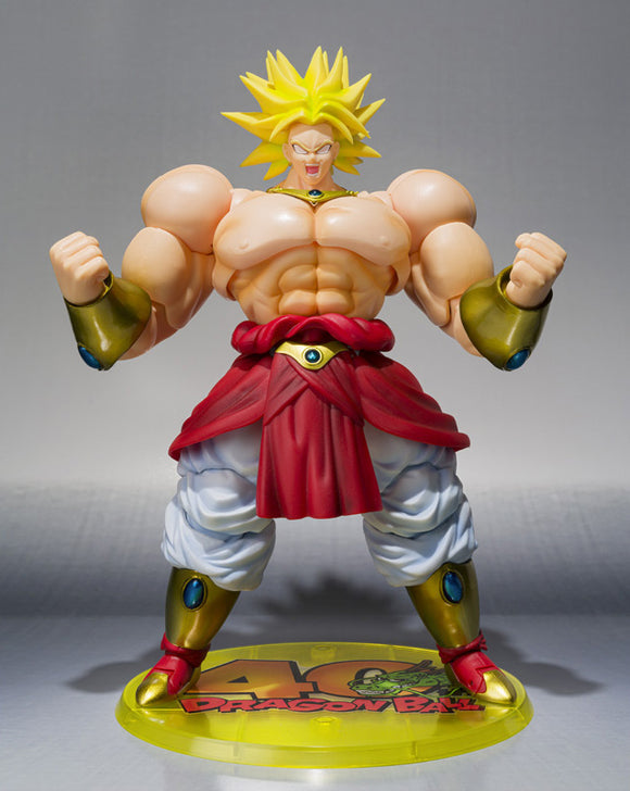 Premium Bandai Tamashii Nations S.H.Figuarts Dragaon Ball Z Broly 40th Anniversary Reissue Edition Action Figure