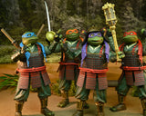 NECA SDCC 2023 Exclusive Teenage Mutant Ninja Turtles III Movie Samurai 4 Pack