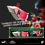 POSE+ METAL Series (Tenga Toppa Gurren Lagann) Gurren Lagann Dai-Gurren Diecast Figure