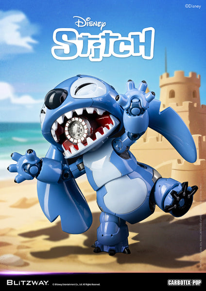Blitzway Disney Carbotix Lilo and Stitch Stitch Diecast Action
