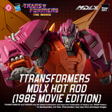 Threezero Transformers MDLX Scale Hot Rod (1986 Movie Edition) Diecast Action Figure