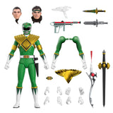 Super7 Mighty Morphin Power Rangers ULTIMATES! Wave 1 - Complete Set of 5 Green Ranger, Yellow Ranger, Goldar, Putty Patroller & Tyrannosaurus Dinozord