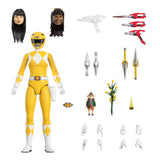 Super7 Mighty Morphin Power Rangers ULTIMATES! Wave 1 - Complete Set of 5 Green Ranger, Yellow Ranger, Goldar, Putty Patroller & Tyrannosaurus Dinozord