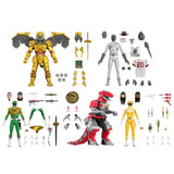 Super7 Mighty Morphin Power Rangers ULTIMATES! Wave 1 - Complete Set of 5 Green Ranger, Yellow Ranger, Goldar, Putty Patroller & Tyrannosaurus Dinozord