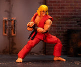 Jada Toys Ultra Street Fighter II The Final Challengers Ken 1/12 Scale 6" Action Figure