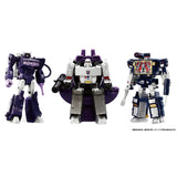 Hasbro Transformers Dramatic Capture Series DCS Nemesis Bridge Megatron, Soundwave, and Shockwave 3 Pack Set