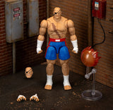 Jada Toys Ultra Street Fighter II Sagat 6-Inch Scale Deluxe Action Figure