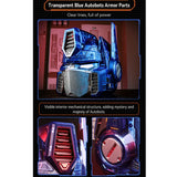 Killerbody Transformers G1 Optimus Prime 1:1 Wearable Voice Control Deluxe Helmet