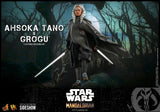 Hot Toys Star Wars The Mandalorian - Television Masterpiece Series DX21 Ahsoka Tano and Grogu 1/6 Scale Collectible Figure Set