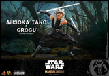 Hot Toys Star Wars The Mandalorian - Television Masterpiece Series DX21 Ahsoka Tano and Grogu 1/6 Scale Collectible Figure Set