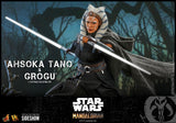 Hot Toys Star Wars The Mandalorian - Television Masterpiece Series DX21 Ahsoka Tano and Grogu 1/6 Scale Collectible Figure Set