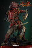 Hot Toys Alien VS Predator: Akaoni Samurai Predator by Takayuki Takeya 1/6 Scale 12" Collectible Figure