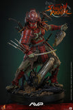 Hot Toys Alien VS Predator: Akaoni Samurai Predator by Takayuki Takeya 1/6 Scale 12" Collectible Figure