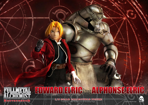 Threezero Fullmetal Alchemist: Brotherhood FigZero Edward & Alphonse Elric 1/6 Scale Figure Two-Pack