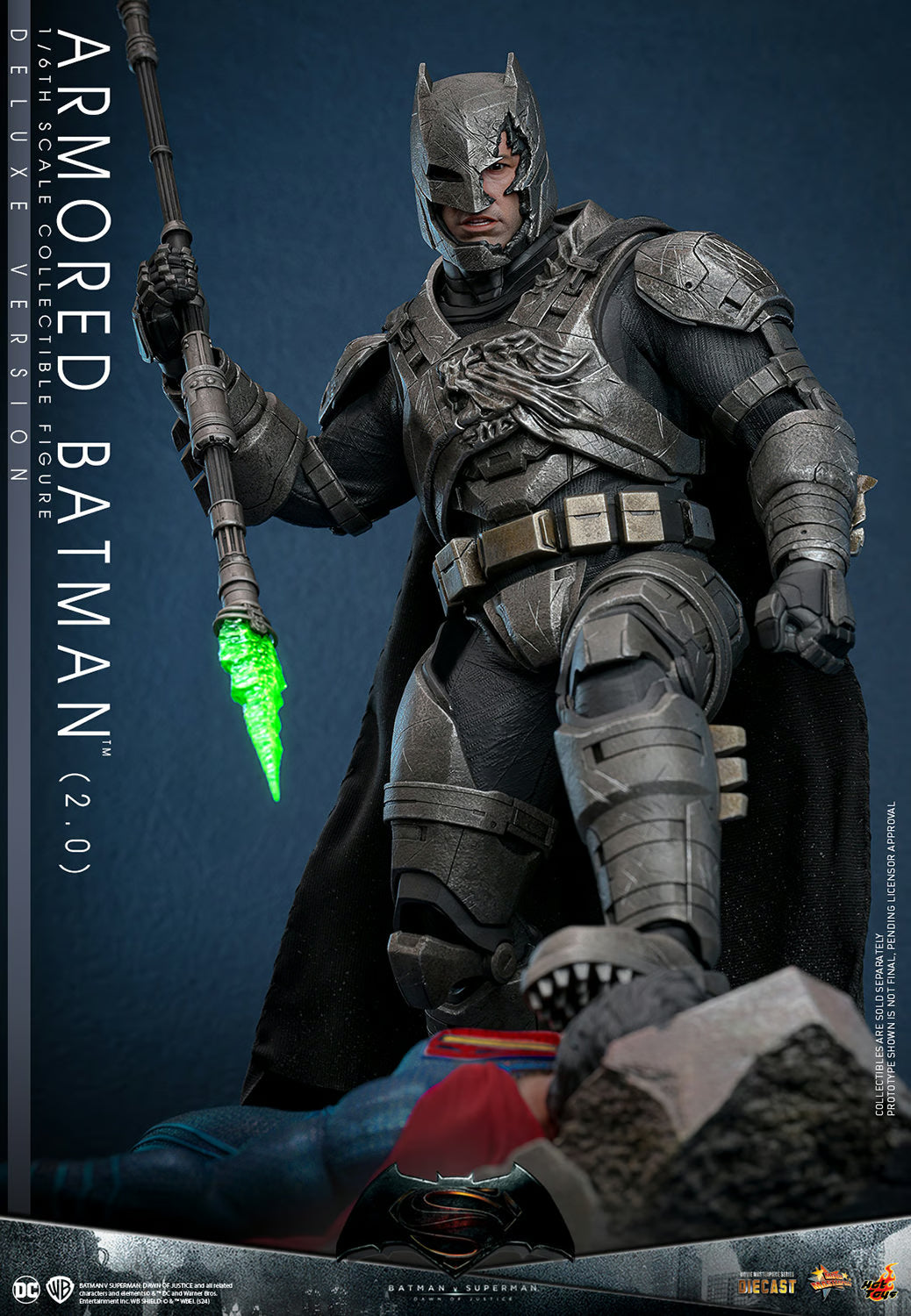 t*6様 ホットトイズ　アーマード・バットマン (2.0/デラックス版) ムービー・マスターピース DIECAST】『バットマン vs スーパーマン