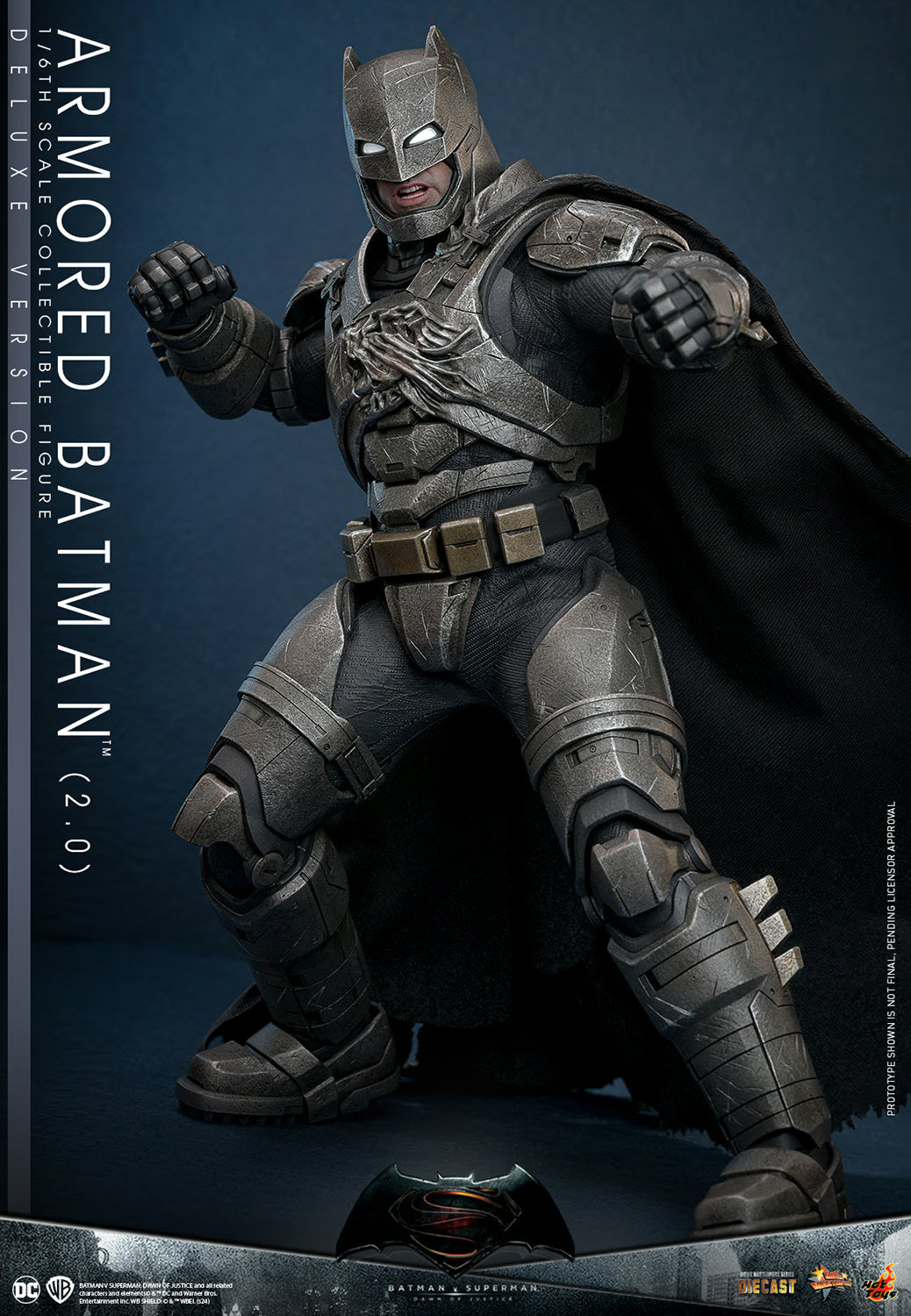 ホットトイズ　バットマン　Batman 2.0 Deluxe Version Hot Toys DC Comics Batman v Superman: Dawn of Justice Armored