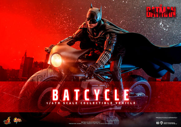 Hot Toys DC Comics The Batman: Batman's Batcycle 1/6 Scale Collectible Figure Vehicle