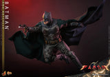 Hot Toys DC The Flash (2023) Batman and Batcycle 1/6 Scale 12" Collectible Figure Set