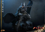 Hot Toys DC The Flash (2023) Batman and Batcycle 1/6 Scale 12" Collectible Figure Set