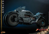 Hot Toys DC The Flash (2023) Batman and Batcycle 1/6 Scale 12" Collectible Figure Set