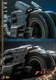 Hot Toys DC The Flash (2023) Batman and Batcycle 1/6 Scale 12" Collectible Figure Set