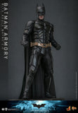 Hot Toys DC Comics The Dark Knight Batman Armory with Bruce Wayne (2.0) 1/6 Scale 12" Collectible Figure Set