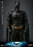 Hot Toys DC Comics The Dark Knight Batman Armory with Bruce Wayne (2.0) 1/6 Scale 12" Collectible Figure Set