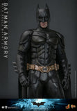 Hot Toys DC Comics The Dark Knight Batman Armory with Bruce Wayne (2.0) 1/6 Scale 12" Collectible Figure Set