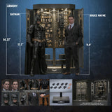 Hot Toys DC Comics The Dark Knight Batman Armory with Bruce Wayne (2.0) 1/6 Scale 12" Collectible Figure Set