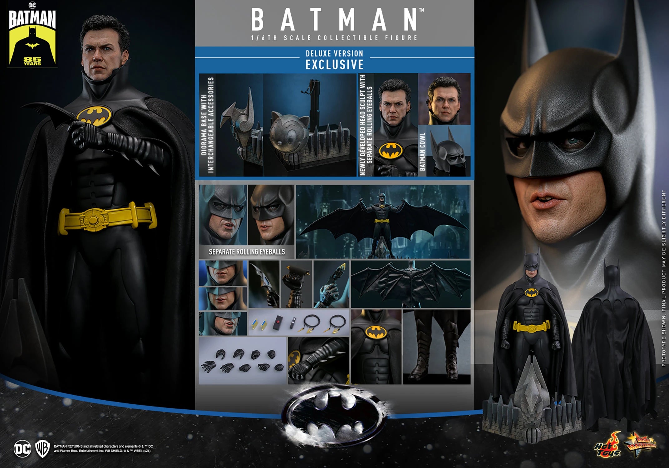 Hot Toys DC Comics Batman Returns (1992) Batman (Deluxe