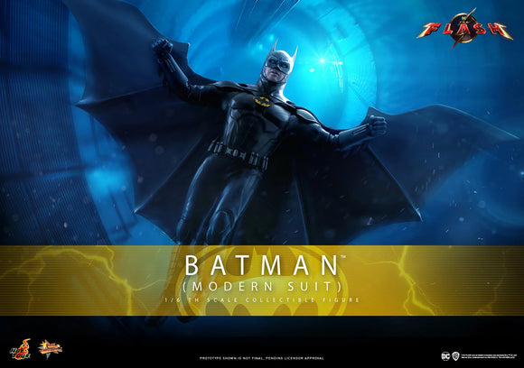 Hot Toys DC The Flash (2023) Batman (Modern Suit) 1/6 Scale 12