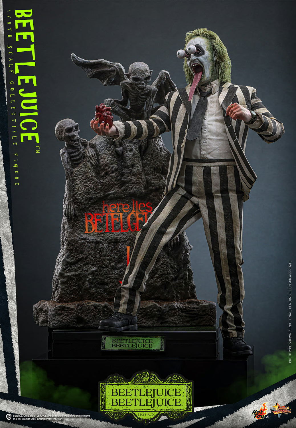 Hot Toys Beetlejuice Beetlejuice: Beetlejuice 1/6 Scale 12