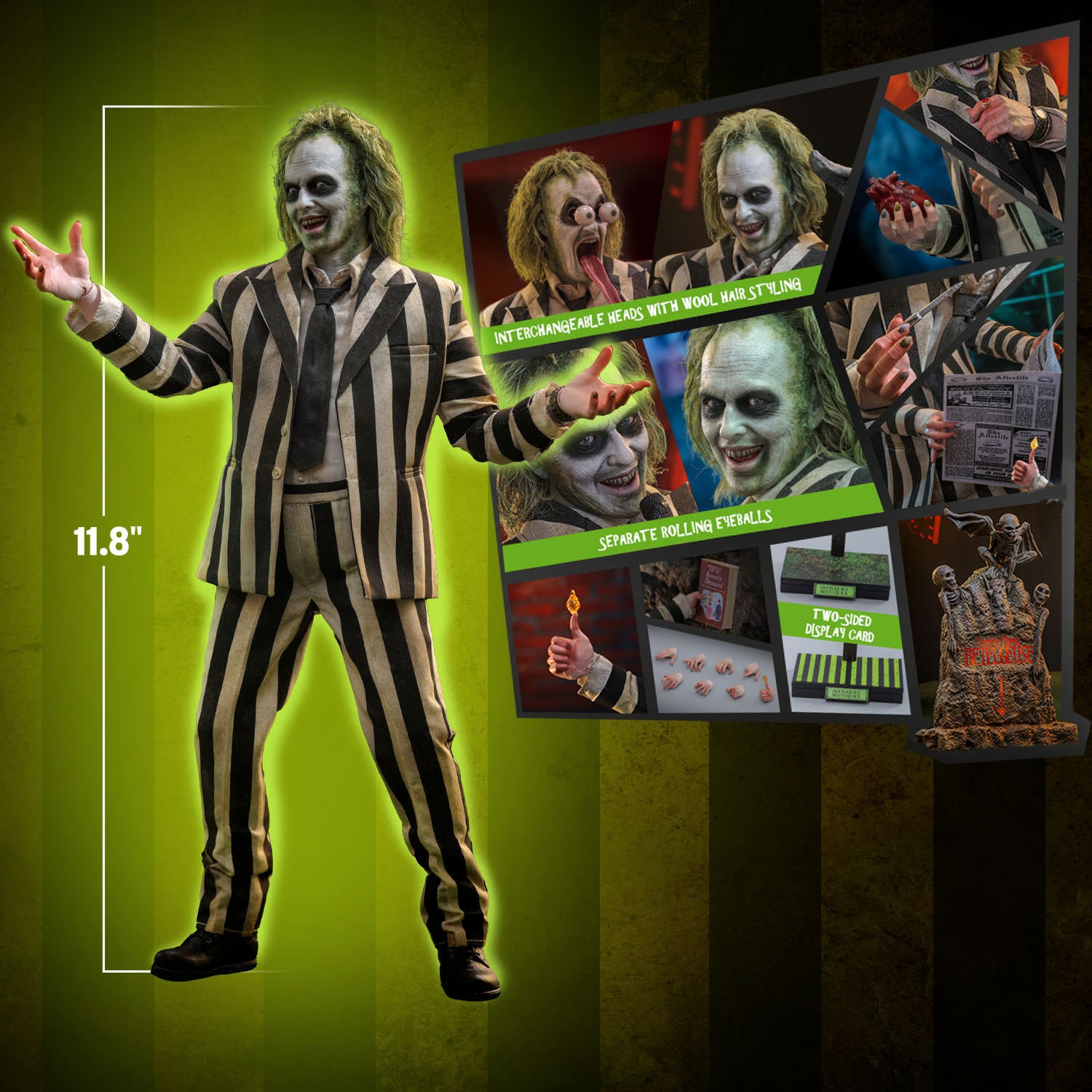Hot Toys Beetlejuice Beetlejuice: Beetlejuice 1/6 Scale 12