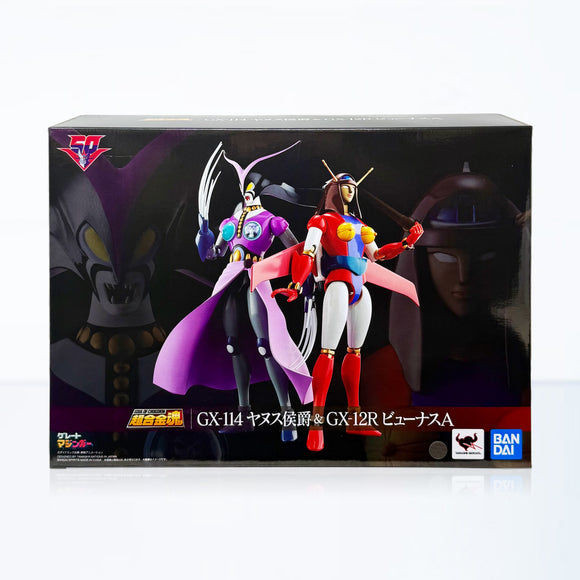 Bandai Soul of Chogokin Great Mazinger GX-114 Janus & GX-12R Venus A Set