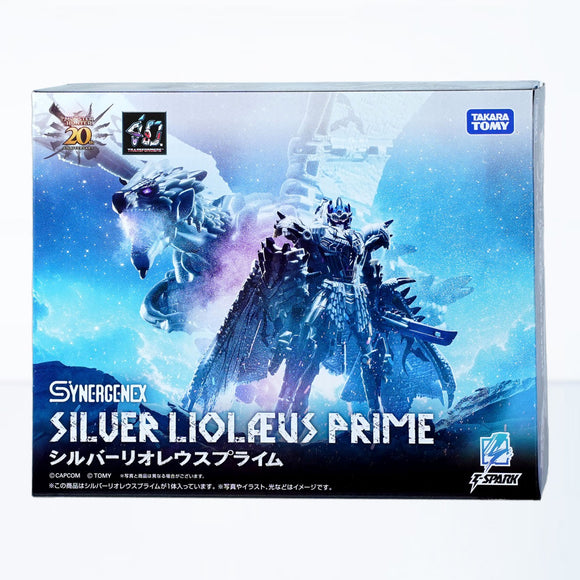 Hasbro Transformers x Monster Hunter Synergenex Series Silver Rathalos Prime