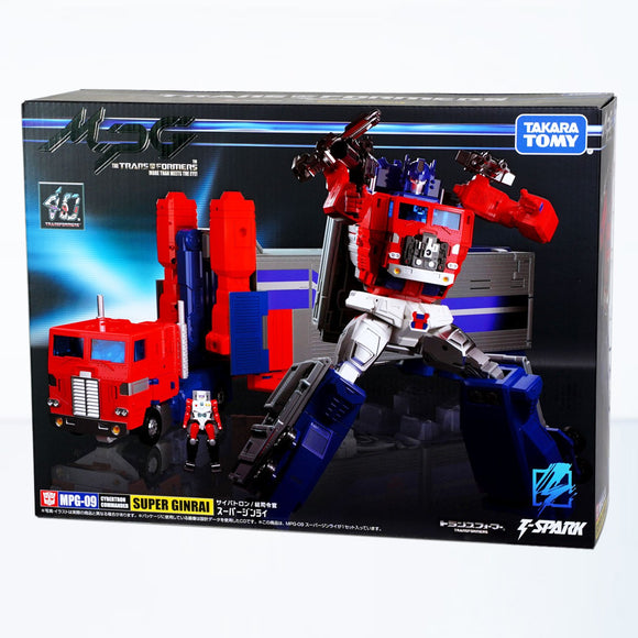 Hasbro Takara Tomy Transformers Masterpiece MPG-09 Super Jinrai Action Figure