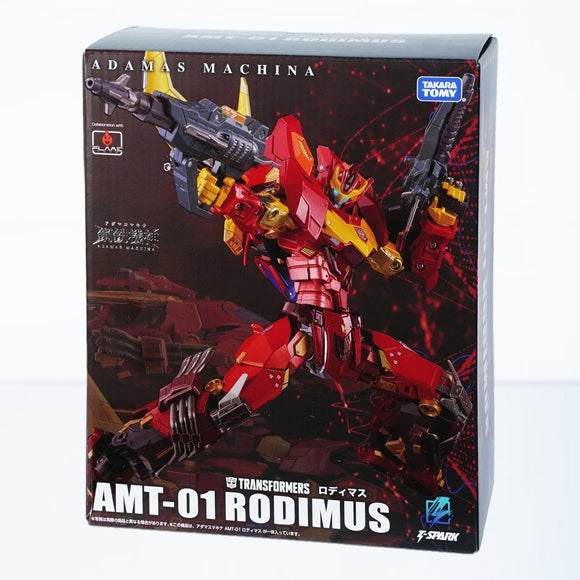 Hasbro Takara Tomy Transformers Adamas Machina AMT-01 Rodimus Prime Action Figure