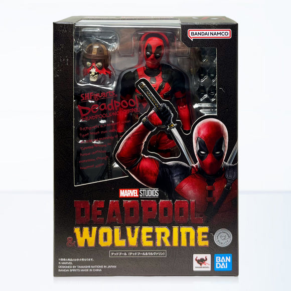 Bandai S.H.Figuarts Marvel Deadpool & Wolverine Deadpool 6-Inch Action Figure