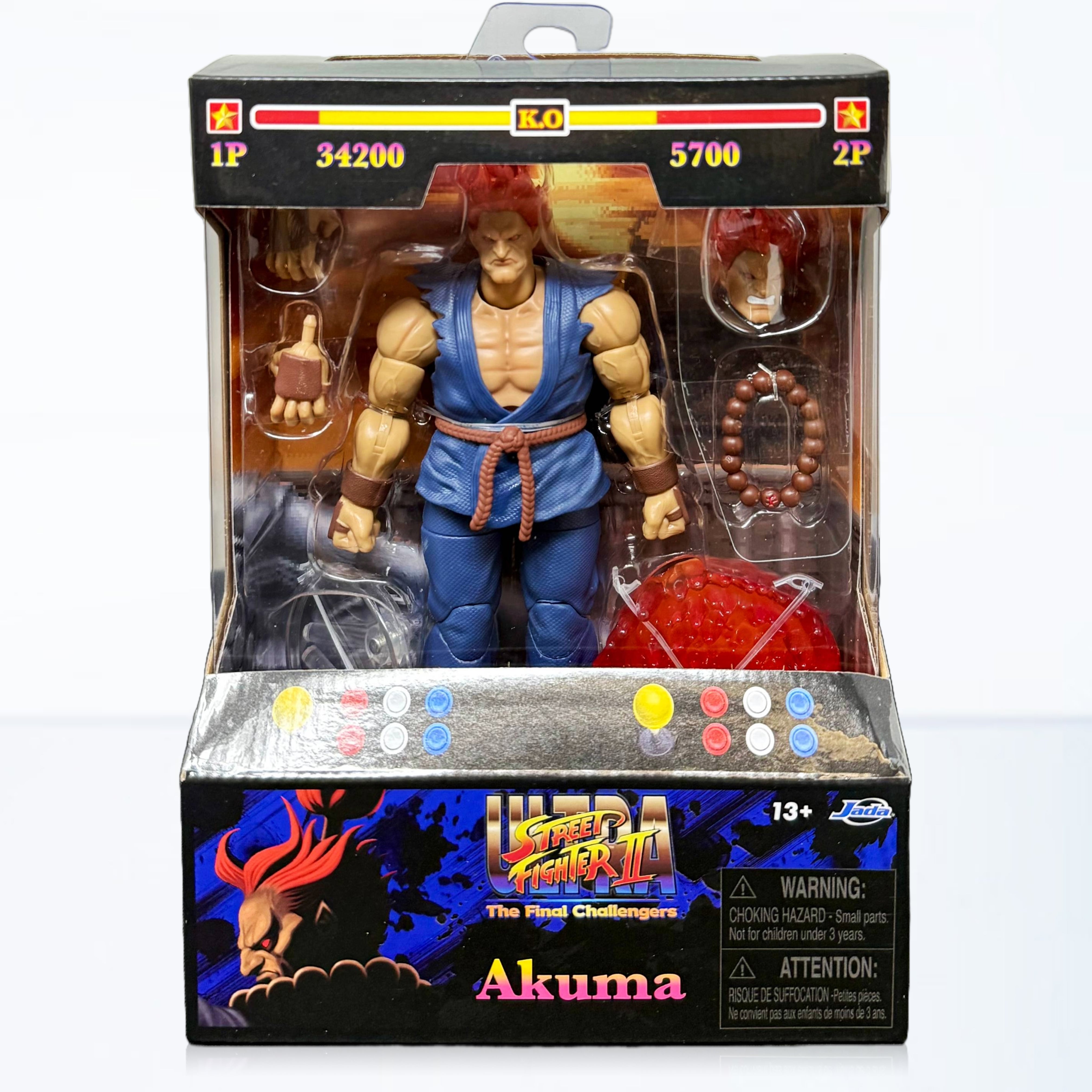 Jada Toys Ultra Street Fighter II: The Final Challengers Akuma 6