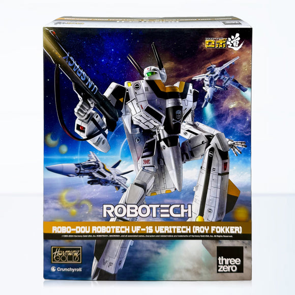 Threezero Robo-Dou Robotech VF-1S Veritech (Roy Fokker) Diecast Action Figure
