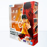 Bandai S.H.Figuarts One Piece Monkey D. Luffy (Summit War of Marineford) Action Figure