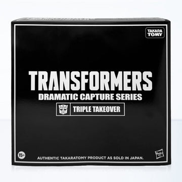 Transformers Takara Tomy Triple Takeover Set - Starscream, Astrotrain & Blitzwing 15" Action Figures