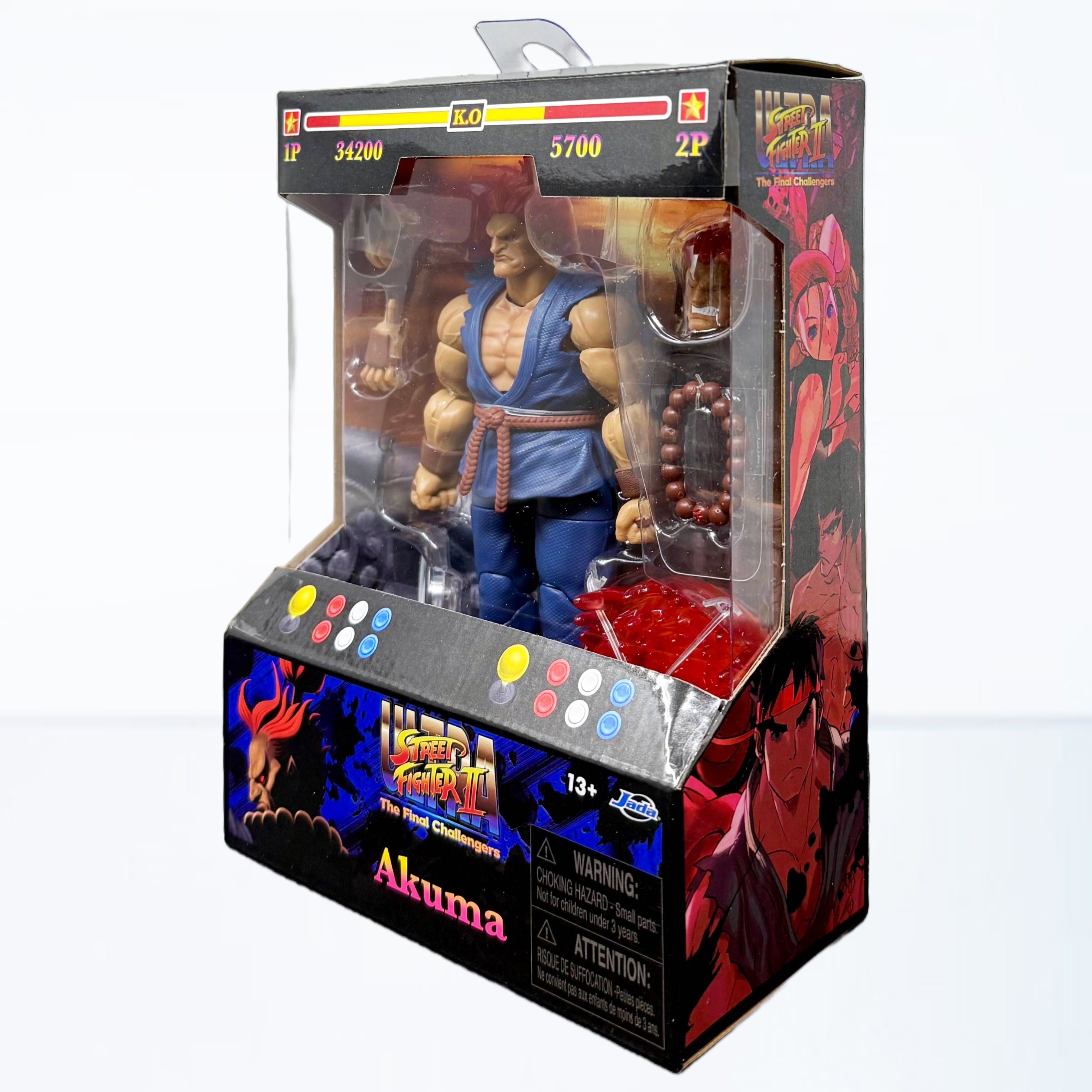 当時物）あきまん／安田朗 AUTOGRAPH／STREET FIGHTER Jada Toys Ultra
