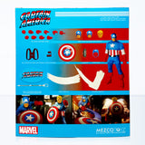 Mezco Toyz One:12 Collective Marvel Comics Captain America (Silver Age) 1/12 Scale Collectible Figure