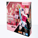 Bandai S.H.Figuarts Naruto Shippuden Sakura Haruno (NARUTOP99 Edition) Action Figure