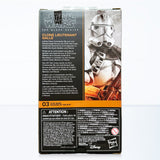 Hasbro Star Wars: The Black Series Clone Lieutenant Galle 6" Action Figure