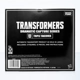 Hasbro Transformers Dramatic Capture Series DCS-3 Triple Threat Astrotrain, Blitzwing, and Starscream Set
