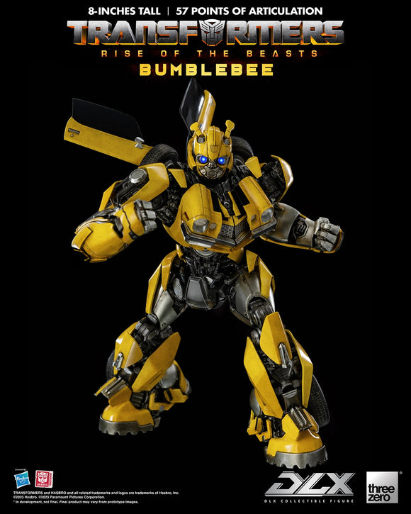 Threezero Transformers: Rise of the Beasts Bumblebee DLX Collectible Figure