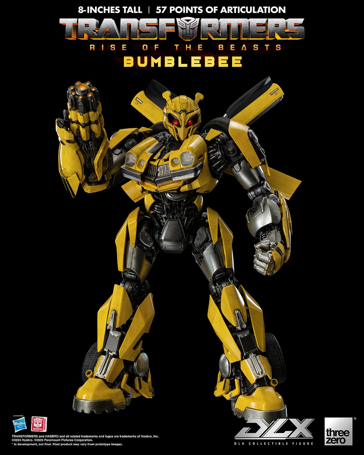 Threezero Transformers: Rise of the Beasts Bumblebee DLX