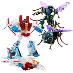 Hasbro Transformers Beast Wars BWVS-08 Starscream vs. Waspinator 2 Pack Set